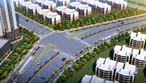 道路通、百業(yè)興、民心暢。近年來，蘭州市在“強省會、強樞紐，推動蘭州高質量發(fā)展”進程中，以交通之暢助推發(fā)展提速，聚焦群眾關注的交通出行堵點痛點，加快推進一批市政道路建設項目。在此過程中，交科公司緊抓政策